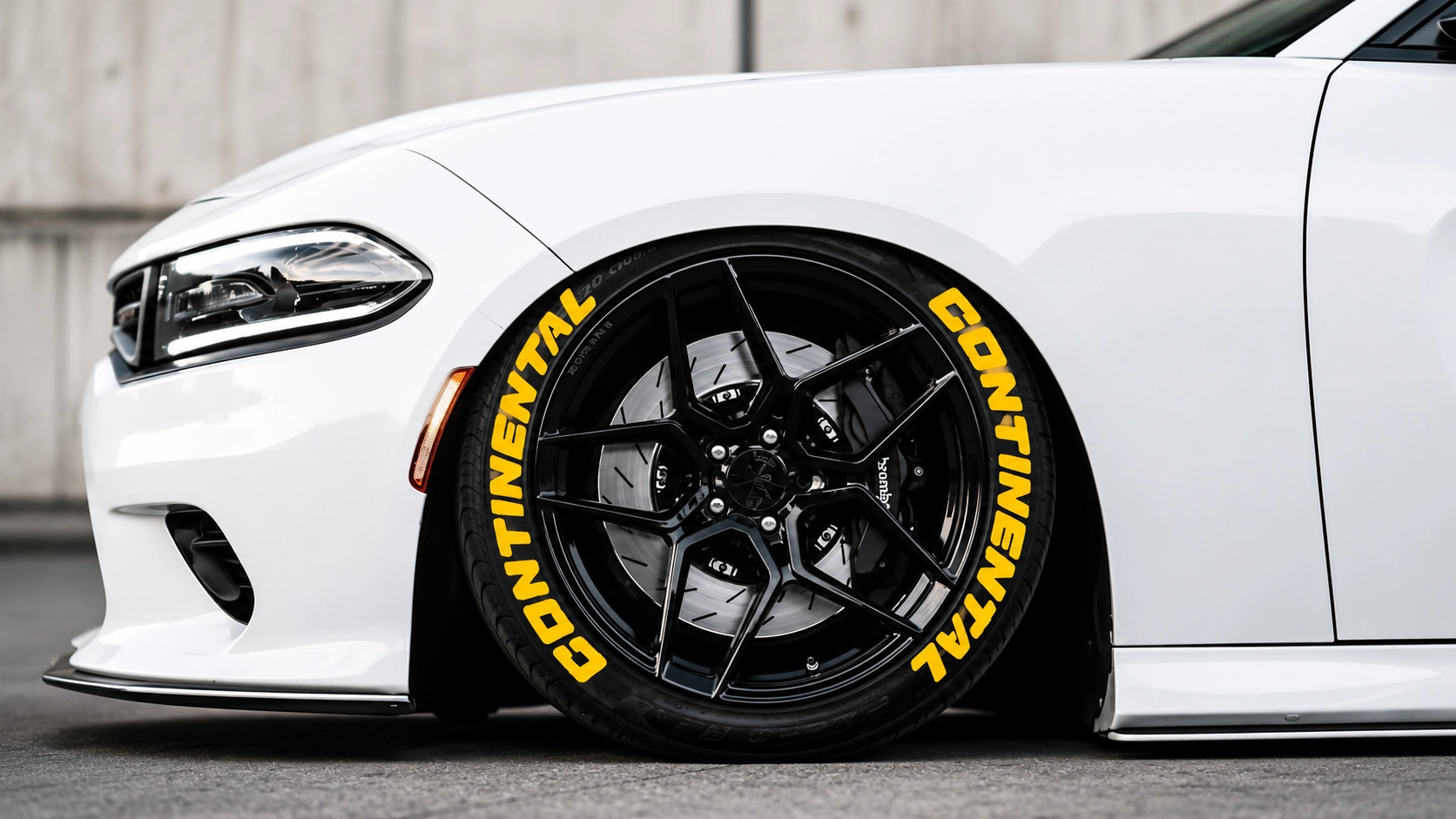 How to Get the Continental Sidewall Look