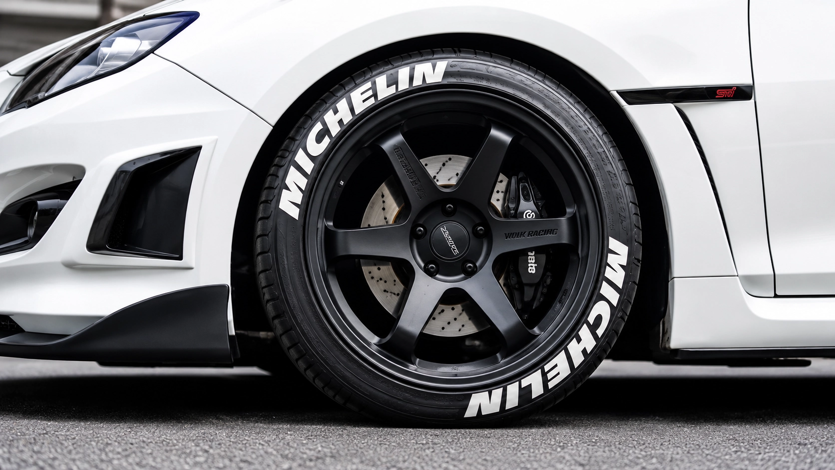 How to Get the Michelin Sidewall Look