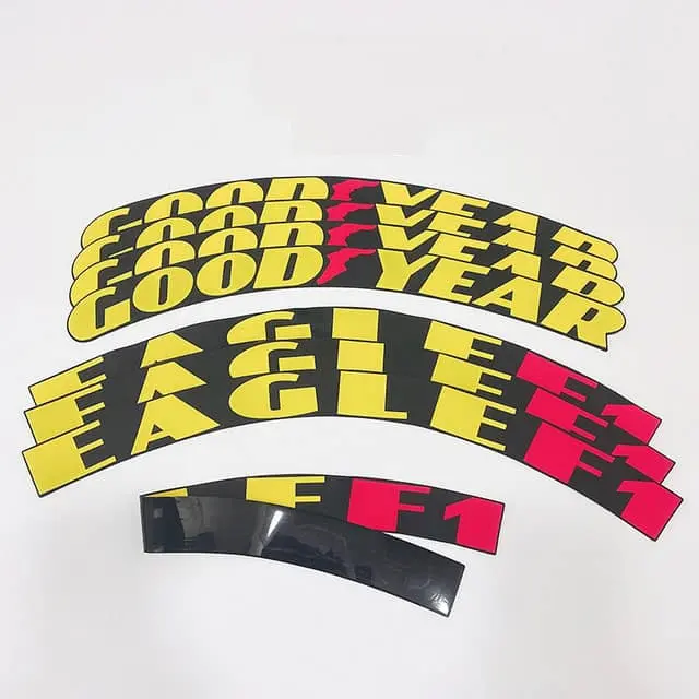 GOODYEAR TIRE STICKERS — view 2