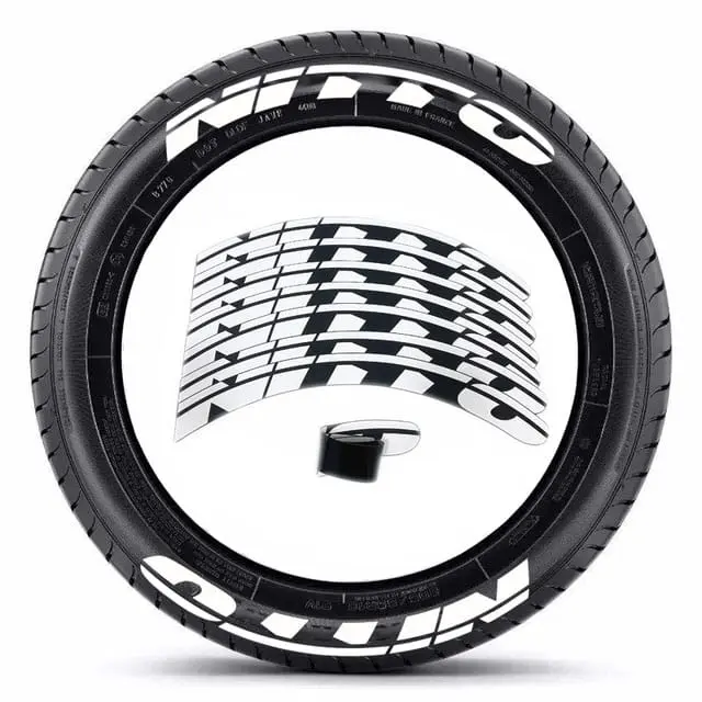 NITTO TIRE STICKERS