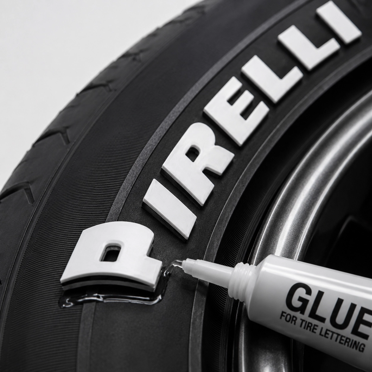PIRELLI TIRE STICKERS — view 3