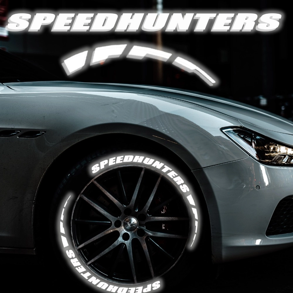 Reflective Custom Tire Lettering — view 5