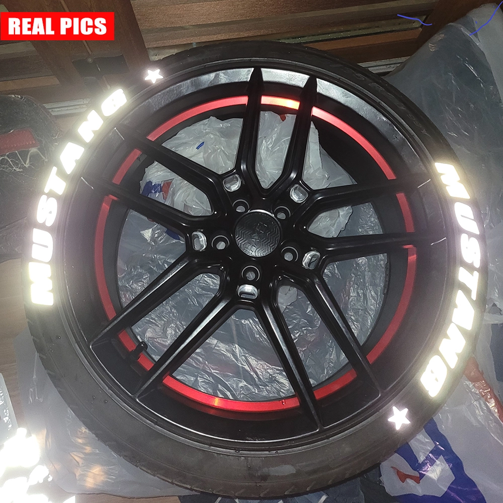 Reflective Custom Tire Lettering — view 6